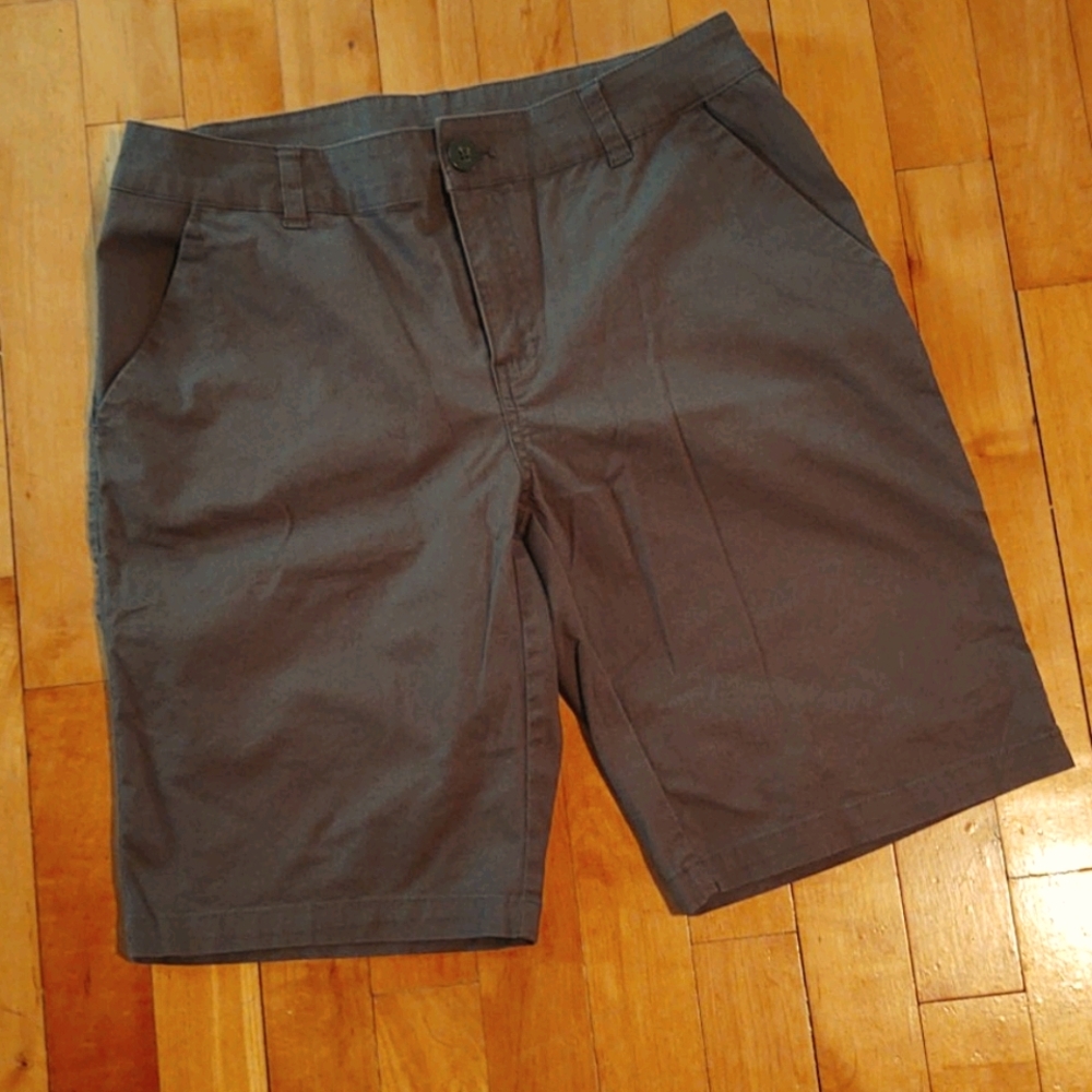 Christopher & Banks Olive Bermuda Shorts 4